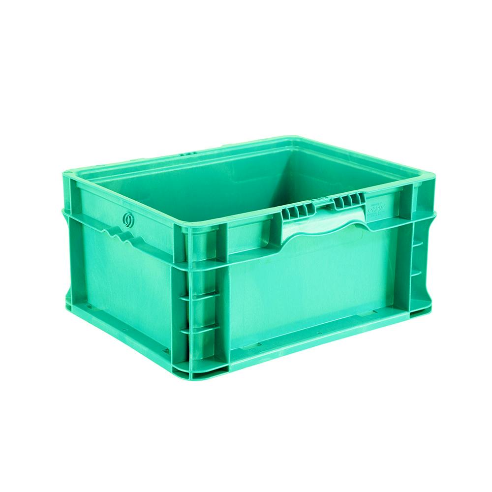 24" L x 15" W x 7.5" Hgt. Green StakPak Container