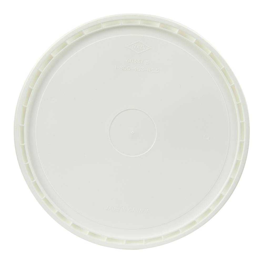 White Lid for 4 to 4-1/4 Gallon Bucket