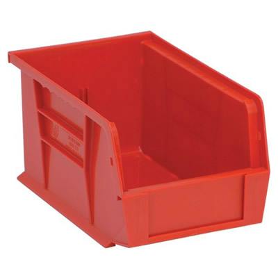 Red Quantum® Ultra Series Stack & Hang Bin - 9-1/4" L x 6" W x 5" Hgt.