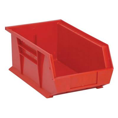 Red Quantum® Ultra Series Stack & Hang Bin - 13-5/8" L x 8-1/4" W x 6" Hgt.