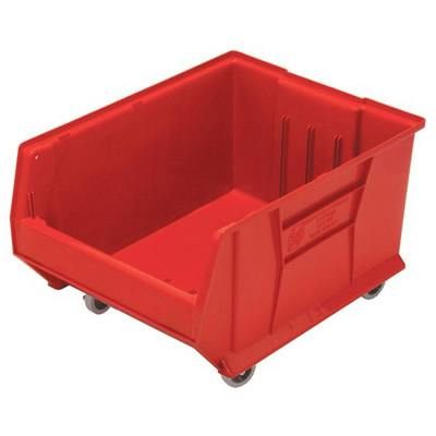 Red Quantum® HULK Mobile Bin - 23-7/8" L x 18-1/4" W x 12" Hgt.