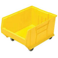 Yellow Quantum® HULK Mobile Bin - 23-7/8" L x 18-1/4" W x 12" Hgt.
