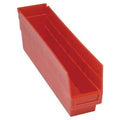 17-7/8" L x 4-1/8" W x 6" Hgt. Red Quantum® Store-More Shelf Bin