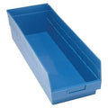 23-5/8" L x 8-3/8" W x 6" Hgt. Blue Quantum® Store-More Shelf Bin