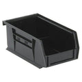 Black Quantum® Ultra Series Stack & Hang Bin - 7-3/8" L x 4-1/8" W x 3" Hgt.
