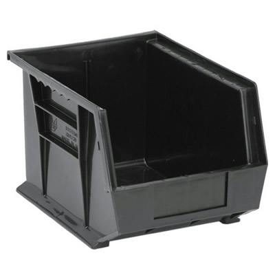 Black Quantum® Ultra Series Stack & Hang Bin - 10-3/4" L x 8-1/4" W x 7" Hgt.