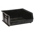 Black Quantum® Ultra Series Stack & Hang Bin - 14-3/4" L x 16-1/2" W x 7" Hgt.