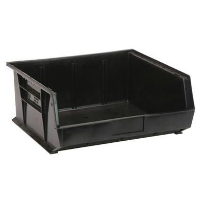 Black Quantum® Ultra Series Stack & Hang Bin - 14-3/4" L x 16-1/2" W x 7" Hgt.