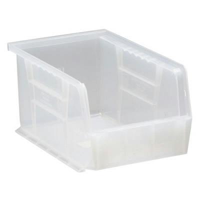 Quantum® Clear-View Ultra Series Stack & Hang Bin - 9-1/4" L x 6" W x 5" Hgt.