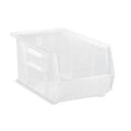 Quantum® Clear-View Ultra Series Stack & Hang Bin - 14-3/4" L x 5-1/2" W x 5" Hgt.