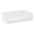 Quantum® Clear-View Ultra Series Stack & Hang Bin - 10-7/8" L x 16-1/2" W x 5" Hgt.