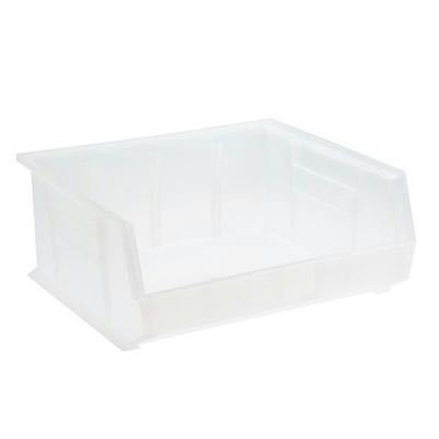 Quantum® Clear-View Ultra Series Stack & Hang Bin - 14-3/4" L x 16-1/2" W x 7" Hgt.