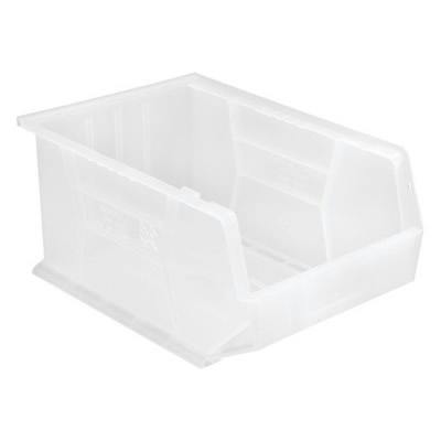 Quantum® Clear-View Ultra Series Stack & Hang Bin - 16" L x 11" W x 8" Hgt.