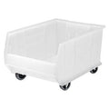 Clear-View Quantum® HULK Mobile Bin - 23-7/8" L x 16-1/2" W x 11" Hgt.