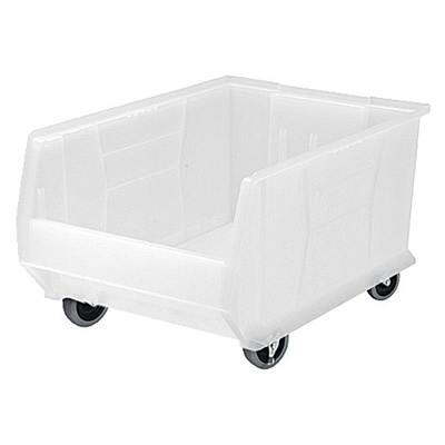 Clear-View Quantum® HULK Mobile Bin - 23-7/8" L x 16-1/2" W x 11" Hgt.