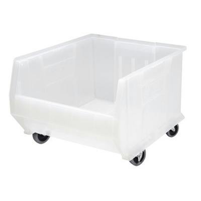 Quantum® Clear-View Ultra Series Stack & Hang Bin - 18" L x 16-1/2" W x 11" Hgt.