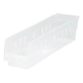17-7/8" L x 4-1/8" W x 4" Hgt. Quantum® Clear Economy Shelf Bin