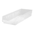 23-5/8" L x 8-3/8" W x 4" Hgt. Quantum® Clear Economy Shelf Bin