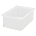 Clear Dividable Grid Container - 16-1/2" L x 10-7/8" W x 6" Hgt.