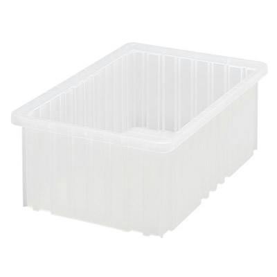 Clear Dividable Grid Container - 16-1/2" L x 10-7/8" W x 6" Hgt.