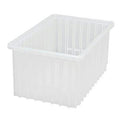 Clear Dividable Grid Container - 16-1/2" L x 10-7/8" W x 8" Hgt.