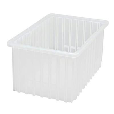 Clear Dividable Grid Container - 16-1/2" L x 10-7/8" W x 8" Hgt.
