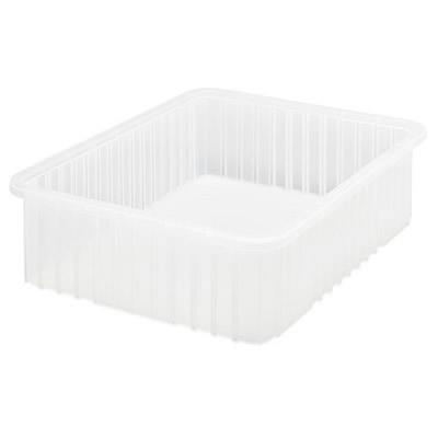 Clear Dividable Grid Container - 22-1/2" L x 17-1/2" W x 6" Hgt.