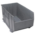 41-7/8" L x 19-7/8" W x 17-1/2" Hgt. Quantum® Gray Mobile RackBin™