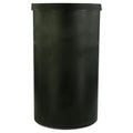 75 Gallon Black LLDPE Cylindrical Tamco® Heavy-Wall Graduated Tank with External Flange - 24" Dia. x 42" Hgt. (Cover Sold Separately)