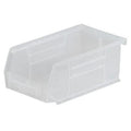 7-3/8" L x 4-1/8" W x 3" Hgt. OD Clear Storage Bin
