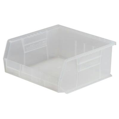 10-7/8" L x 11" W x 5" Hgt. OD Clear Storage Bin
