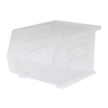 10-3/4" L x 8-1/4" W x 7" Hgt. OD Clear Storage Bin