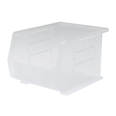 10-3/4" L x 8-1/4" W x 7" Hgt. OD Clear Storage Bin