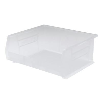 14-3/4" L x 16-1/2" W x 7" Hgt. OD Clear Storage Bin