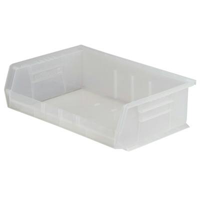 10-7/8" L x 16-1/2" W x 5" Hgt. OD Clear Storage Bin