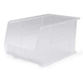 18" L x 11" W x 10" Hgt. OD Clear Storage Bin