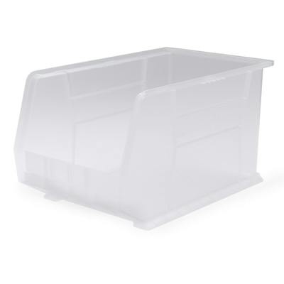18" L x 11" W x 10" Hgt. OD Clear Storage Bin