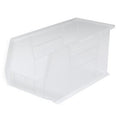 18" L x 8-1/4" W x 9" Hgt. OD Clear Storage Bin
