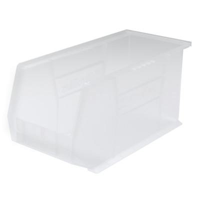 18" L x 8-1/4" W x 9" Hgt. OD Clear Storage Bin