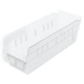 11-5/8" L x 4-1/8" W x 4" Hgt. OD Akro-Mils® Clear Storage Shelf Bin