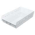 17-7/8" L x 11-1/8" W x 4" Hgt. OD Akro-Mils® Clear Storage Shelf Bin