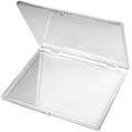 Clear Polystyrene Hinged Box - 4-5/8" L x 3-1/2" W x 1/4" Hgt. (Case of 360)