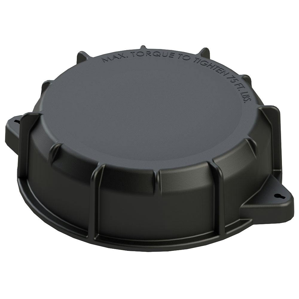 9" Cap Assembly: No Port, Viton! Gasket