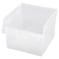 11-5/8" L x 11-1/8" W x 8" Hgt. Clear Store-Max Shelf Bin