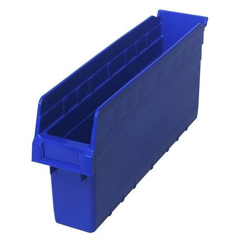 17-7/8" L x 4-1/8" W x 8" Hgt. Blue Store-Max Shelf Bin