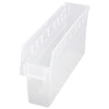 17-7/8" L x 4-1/8" W x 8" Hgt. Clear Store-Max Shelf Bin