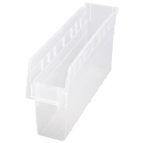 17-7/8" L x 4-1/8" W x 8" Hgt. Clear Store-Max Shelf Bin