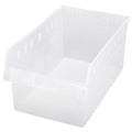 17-7/8" L x 11-1/8" W x 8" Hgt. Clear Store-Max Shelf Bin