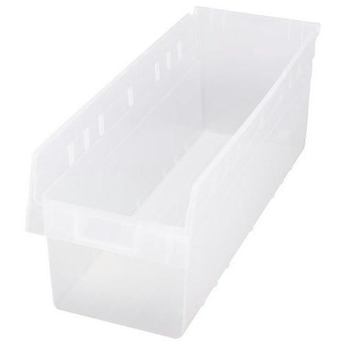 23-5/8" L x 8-3/8" W x 8" Hgt. Clear Store-Max Shelf Bin