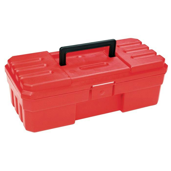 12" Red Toolbox - 12" L x 6" W x 4" Hgt.